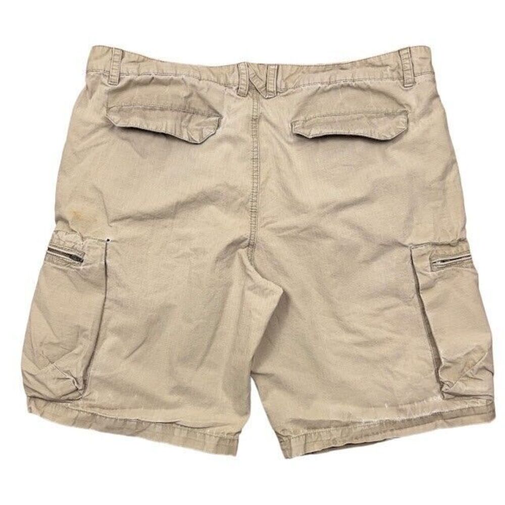 Nike Ripstop Cargo Shorts 10" Mens Size 36 Tan Outdoor Streetwear Skater READ - Picture 2 of 11